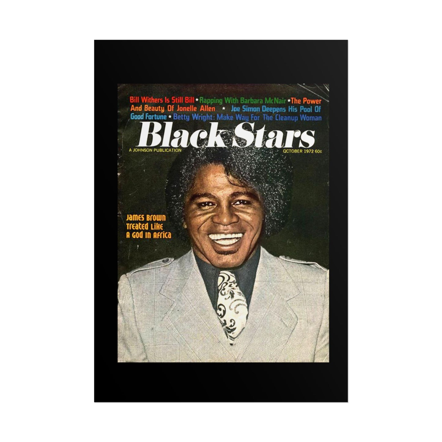 Rolled Posters - JAMES BROWN