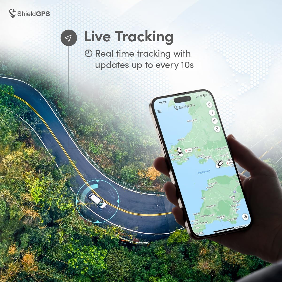G1C - 4G Mini Wired GPS Tracker for Cars, Vehicles, Rvs, Motorbikes, E-Bikes - Easy Self Install for Tracking, anti Theft & Fleet Management - 7 Day Free Trial