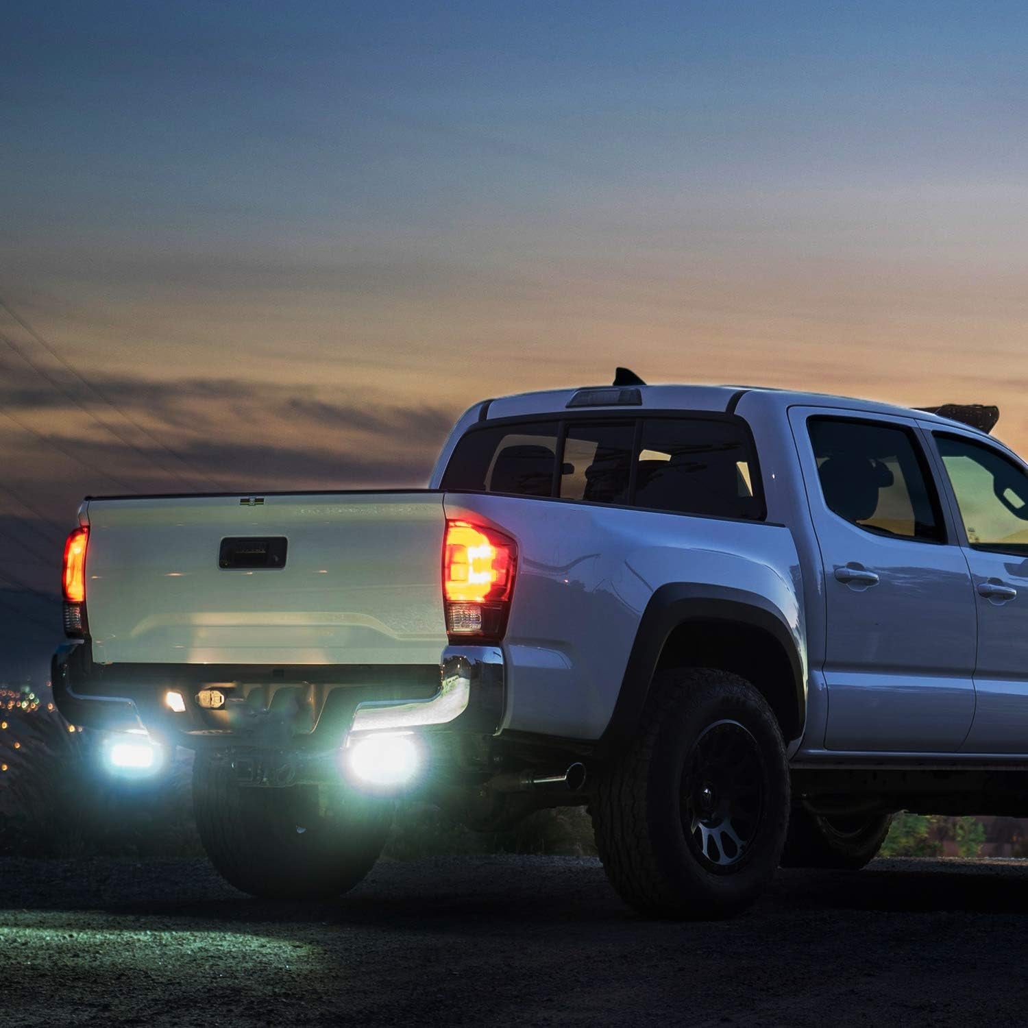 LED Pods 2Pcs 6.5 Inch 120W Triple Row Light Bar Flood Spot Combo 12000LM Driving Fog off Road Lighting for Trucks Pickup Golf Cart SUV ATV UTV 4X4 Van Camper Boat