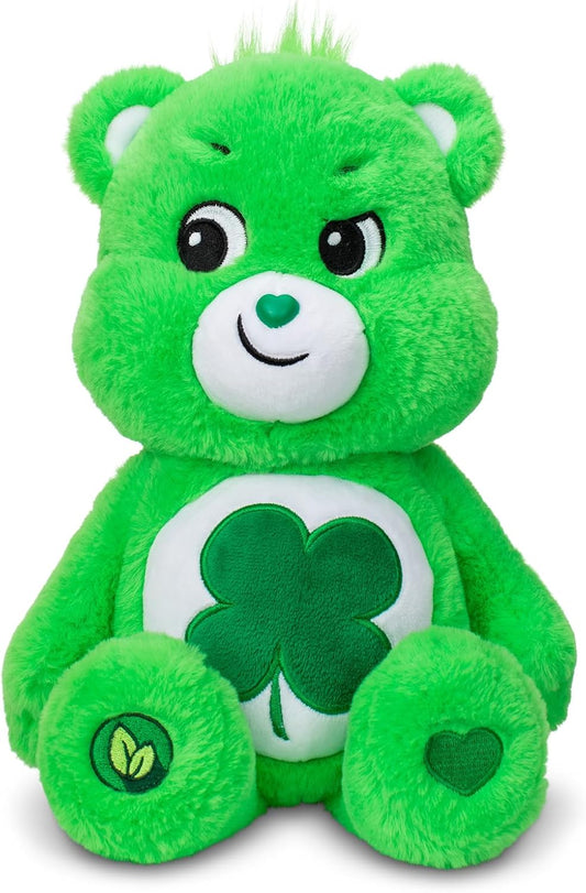 | Good Luck Bear 35Cm Medium Plush | Collectable Cute Plush Toy, Cuddly Toys for Children, Soft Toys for Girls Boys, Cute Teddies Suitable for Girls and Boys Ages 4+ | Basic Fun 22064 UK UK