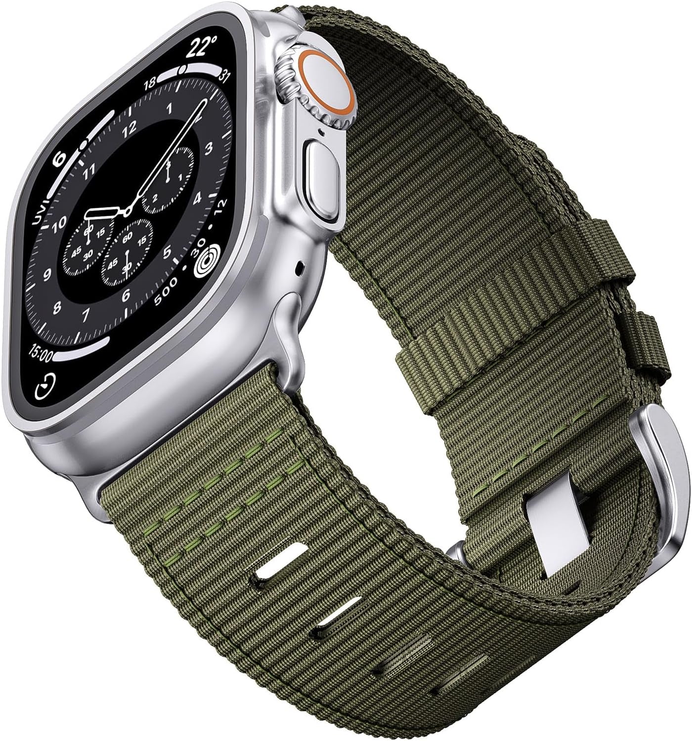 Nylon Quick Release Watch Bands for Apple Watch 49Mm 46Mm 45Mm 44Mm 42Mm, Adjustable Breathable Replacement Nylon Sport Loop Watch Straps for Apple Watch Ultra Band 10/9/8/7/6/Se/5/4/3/2/1/Ultra 2
