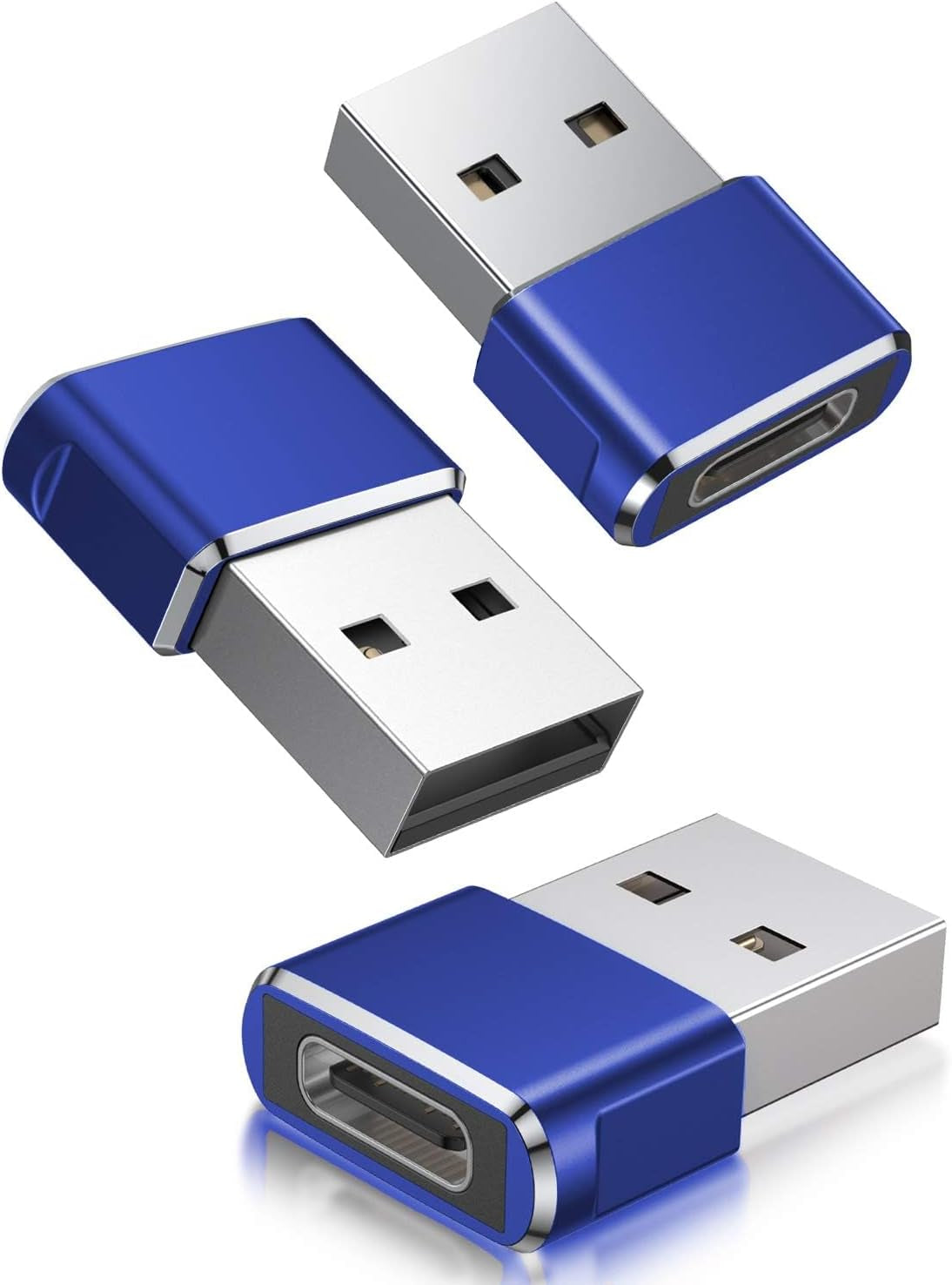 USB to USB C Adapter,Iphone 16 16E 15 Pro Max Charger Adapter 3Pack,Usbc Female to USB a Male,Type C OTG Converter for Apple Watch Iwatch 10 9 Se,Airpod,Ipad Mini Air,Samsung Galaxy S25 S24
