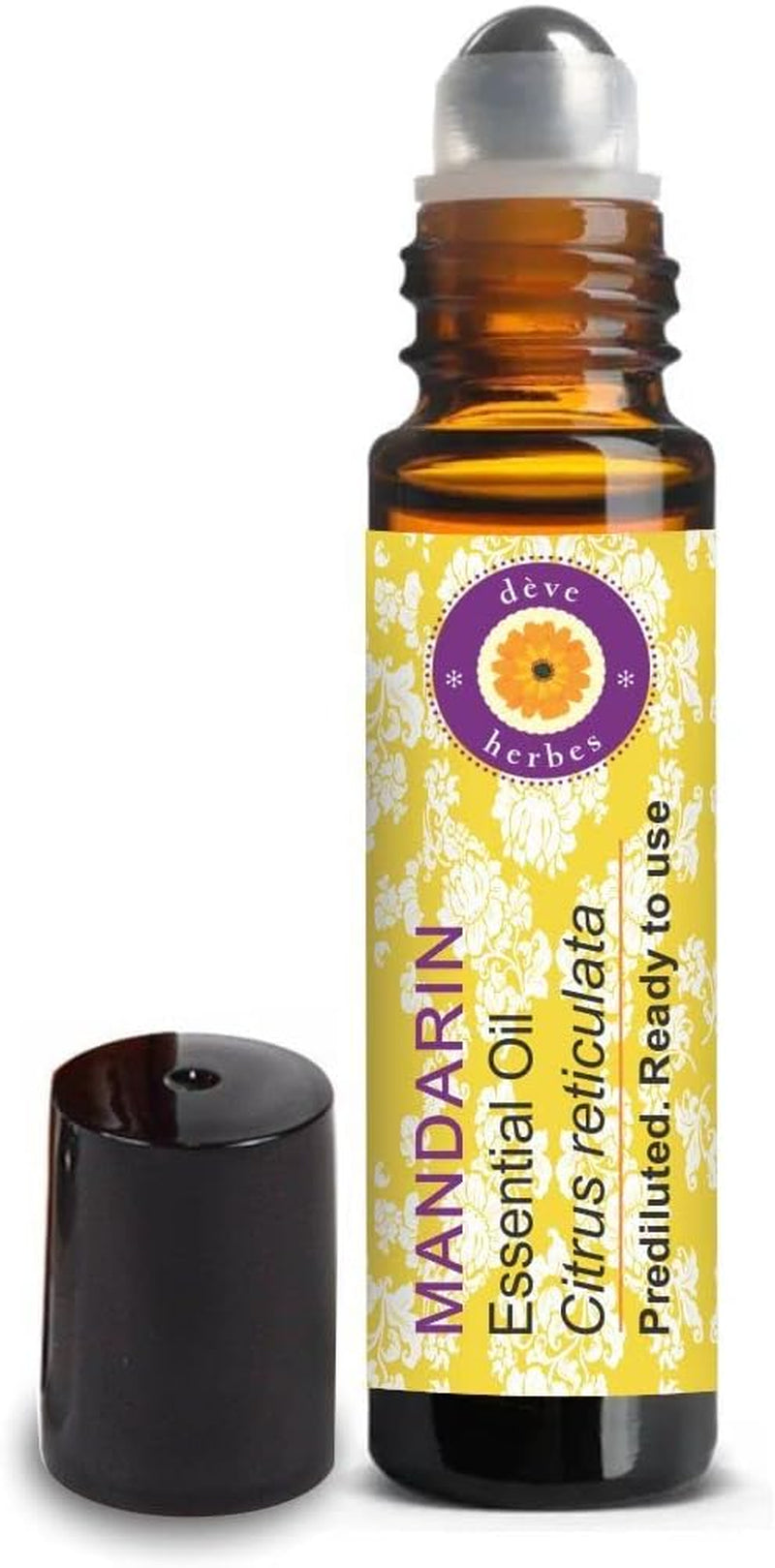 Lavender Essential Oil (Lavandula Angustifolia) Pre Diluted Ready to Use Roll-On Blend for Aromatherapy and Topical Skin Application for Kids and Adults 10Ml (0.33 Oz) TLBH