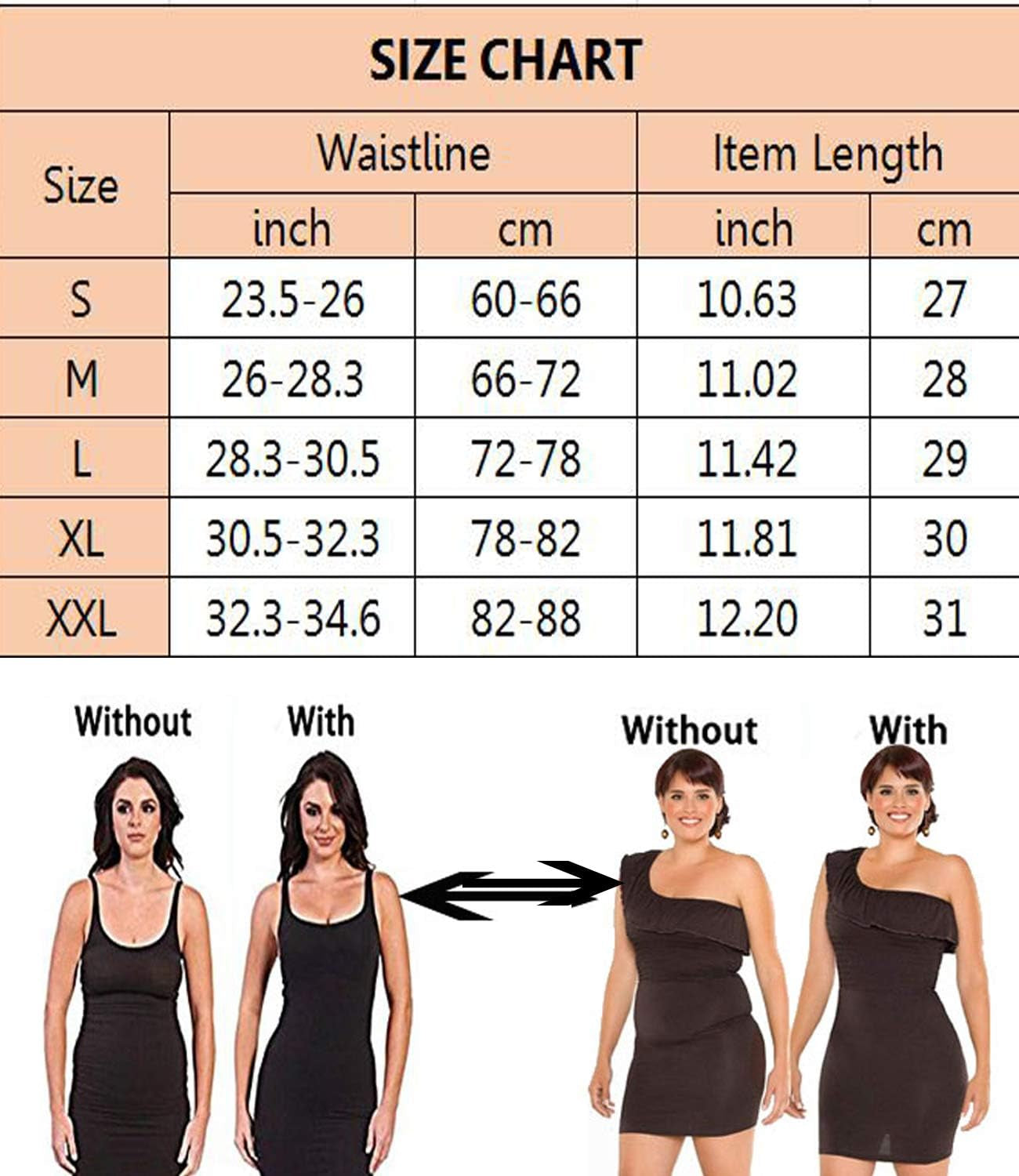 Women Waist Cincher Girdle Tummy Control Thong Panty Slimmer Body Shaper