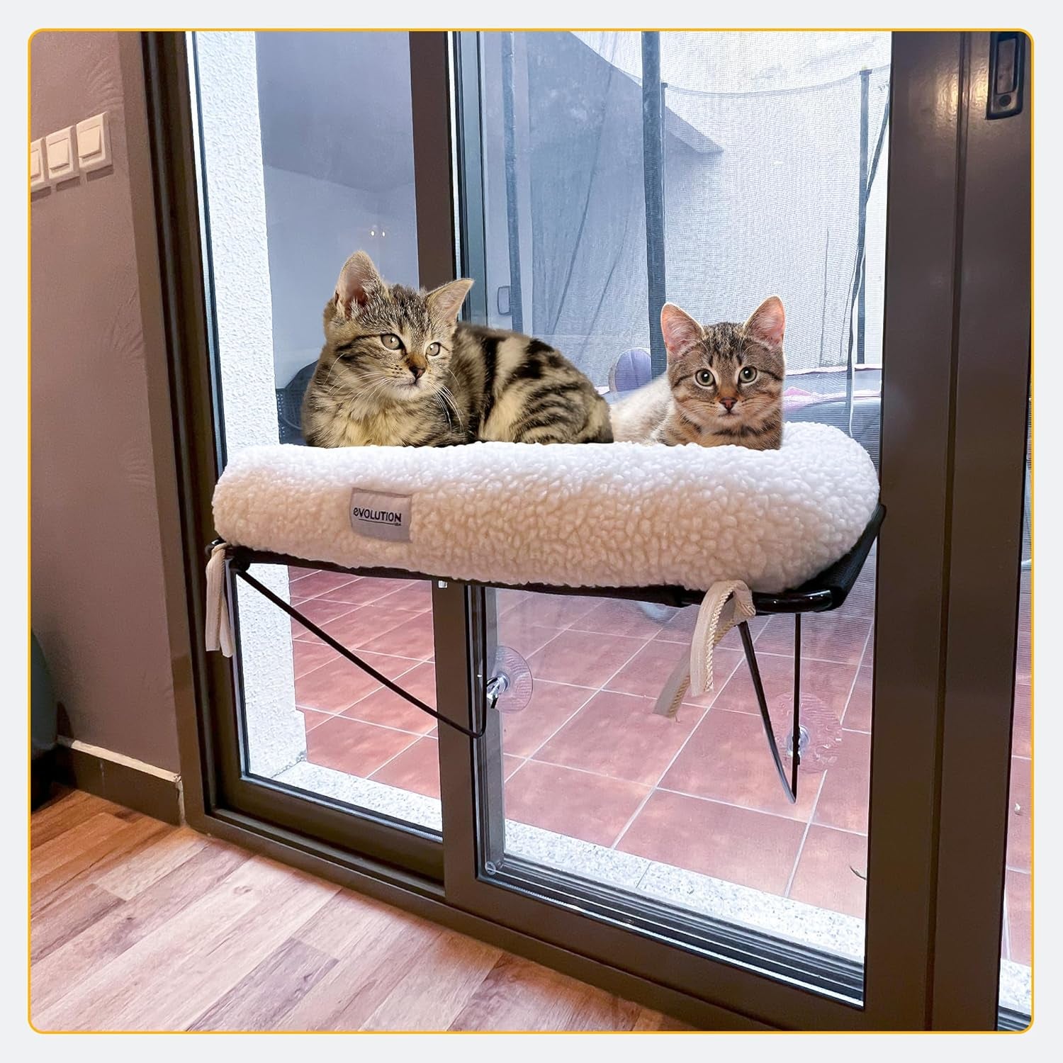 Window Cat Perch for Indoor Cats - Cat Hammock for Window, Heavy Duty Cat Window Perch, Cat Shelf Window Sill Cat Perch, Cat Window Seat for Indoor Cats, Cat Bed for Window Sill Perch, Cat Window Bed