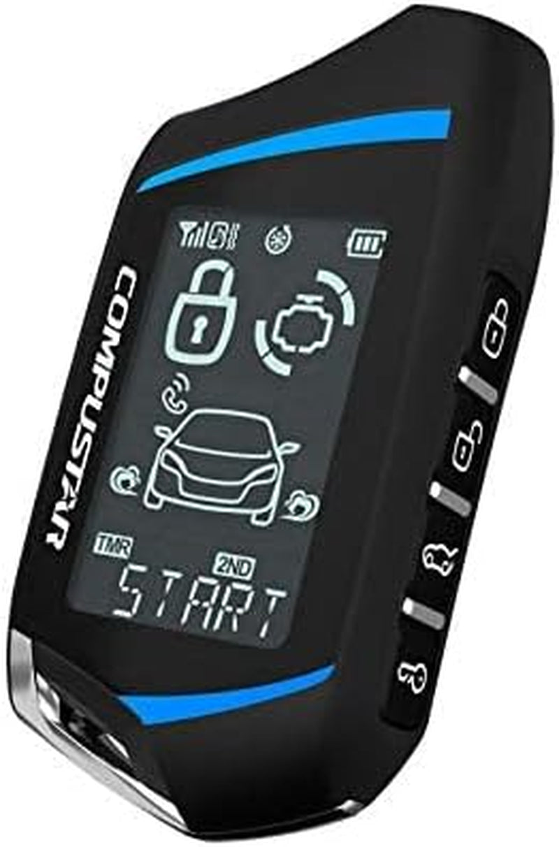 CS7900-AS All-In-One 2-Way Remote Start and Alarm Bundle W/ 3000 Feet Range TRUCK DRIVER