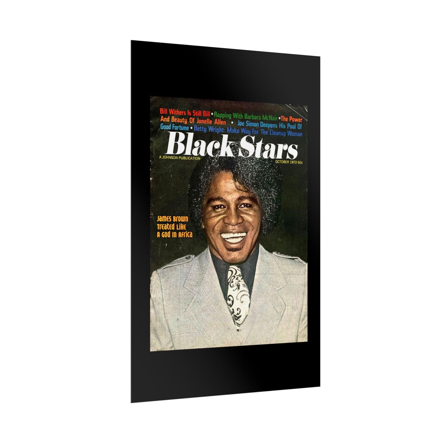 Rolled Posters - JAMES BROWN