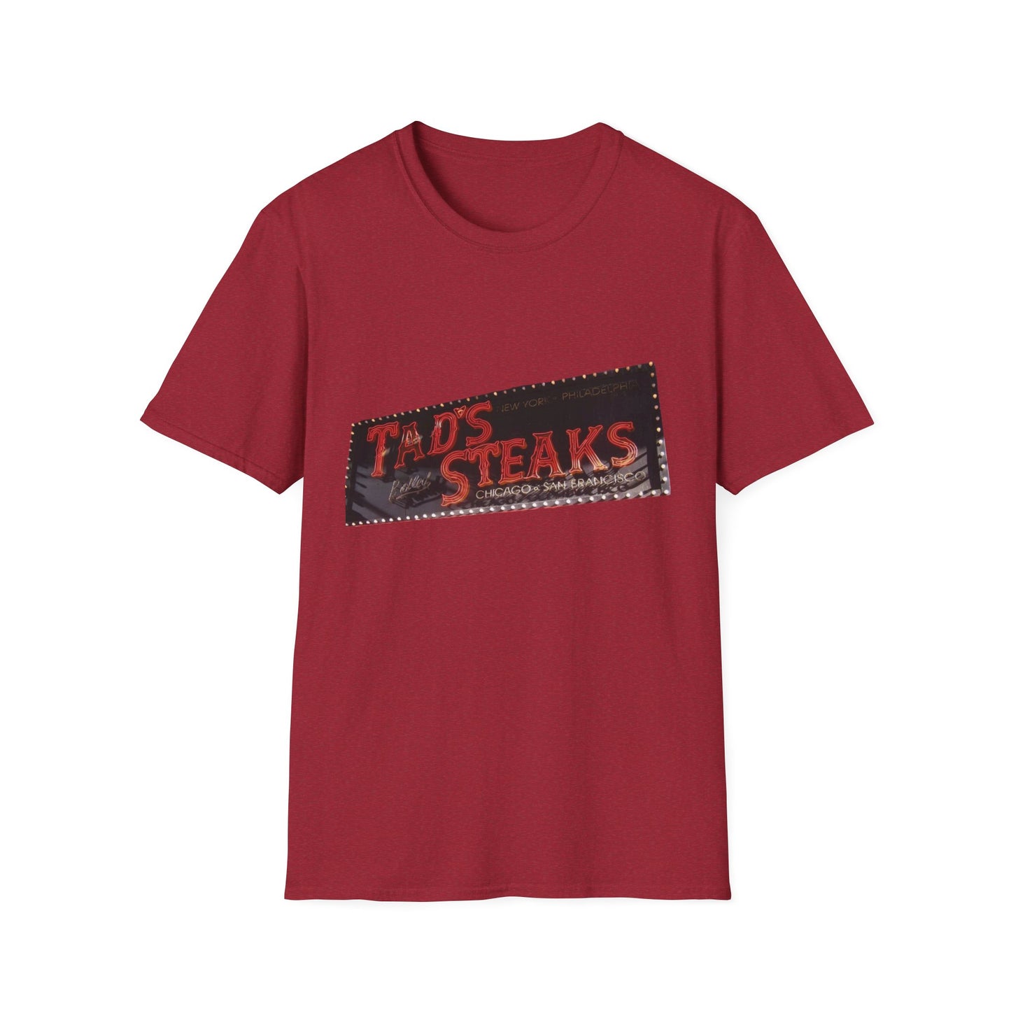 Tad's Steaks [gone] Times Square New York, NY Unisex Softstyle T-Shirt