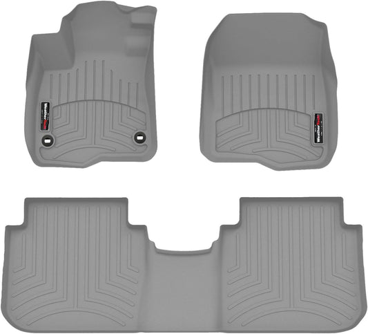 Custom Fit Floorliners for Honda CR-V, CR-V Hybrid - 1St & 2Nd Row (461780-1-2), Grey