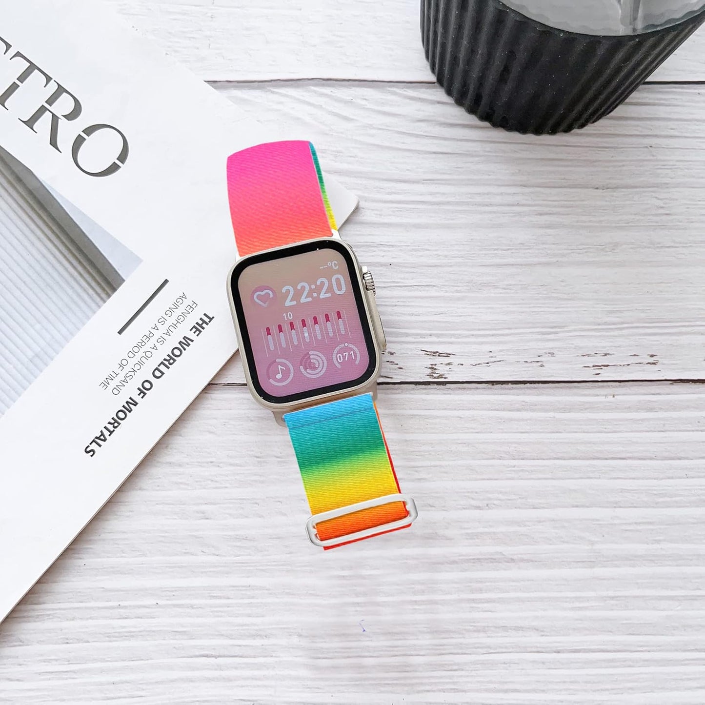 Compatible with Apple Watch Band 38Mm 40Mm 41Mm 42Mm 44Mm 45Mm 49Mm Iwatch Band Series Ultra SE 8 7 6 5 4 3, Soft Sport Band and Stretchy Solo Loop Straps Set for Mens Women