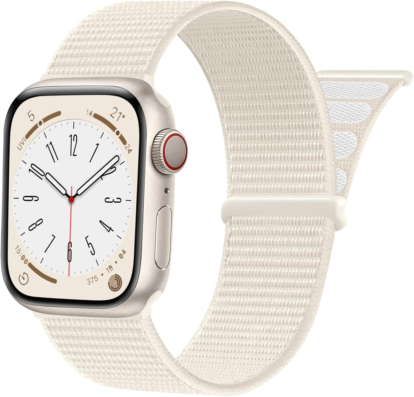 Sport Nylon Loop Strap Compatible with Apple Watch Bands