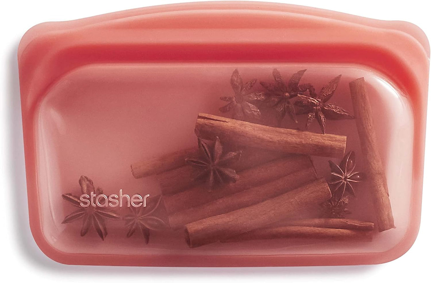 Platinum Silicone Food Grade Reusable Storage Bag, Clear (Snack) | Reduce Single-Use Plastic | Cook, Store, Sous Vide, or Freeze | Leakproof, Dishwasher-Safe, Eco-Friendly | 12 Oz