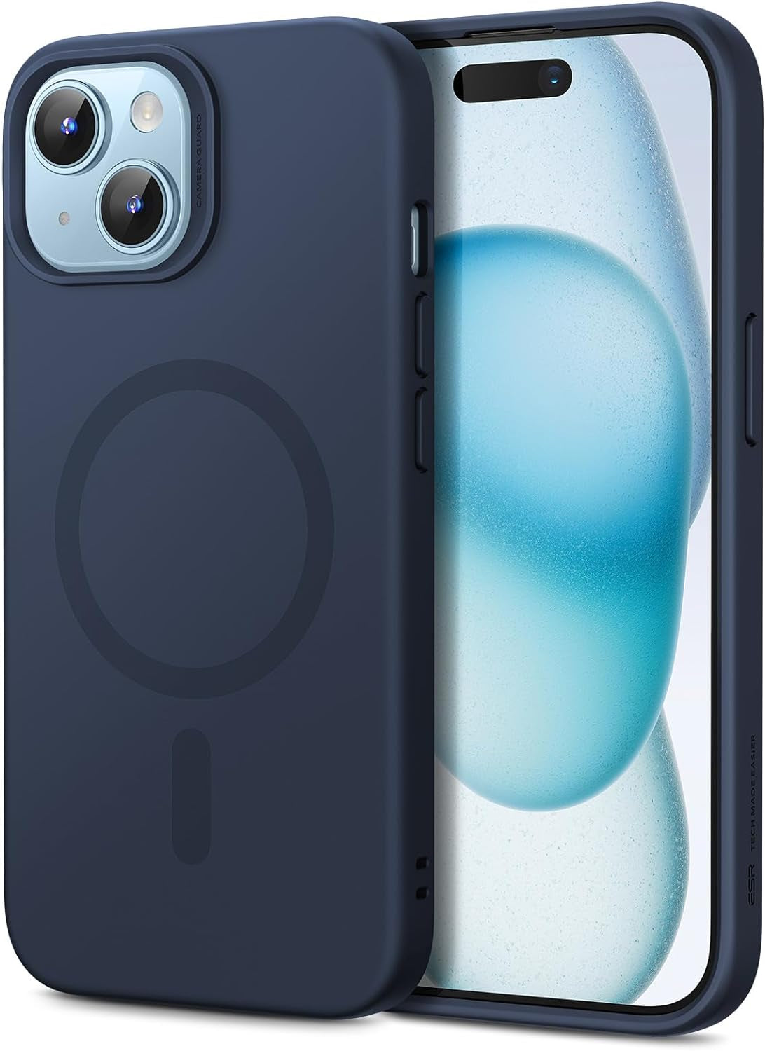 for Iphone 16E Case, Compatible with Magsafe, Shockproof Military-Grade Protection, Magnetic Phone Case for Iphone Se 4 Case, Classic Hybrid Case (Halolock),Frosted Red
