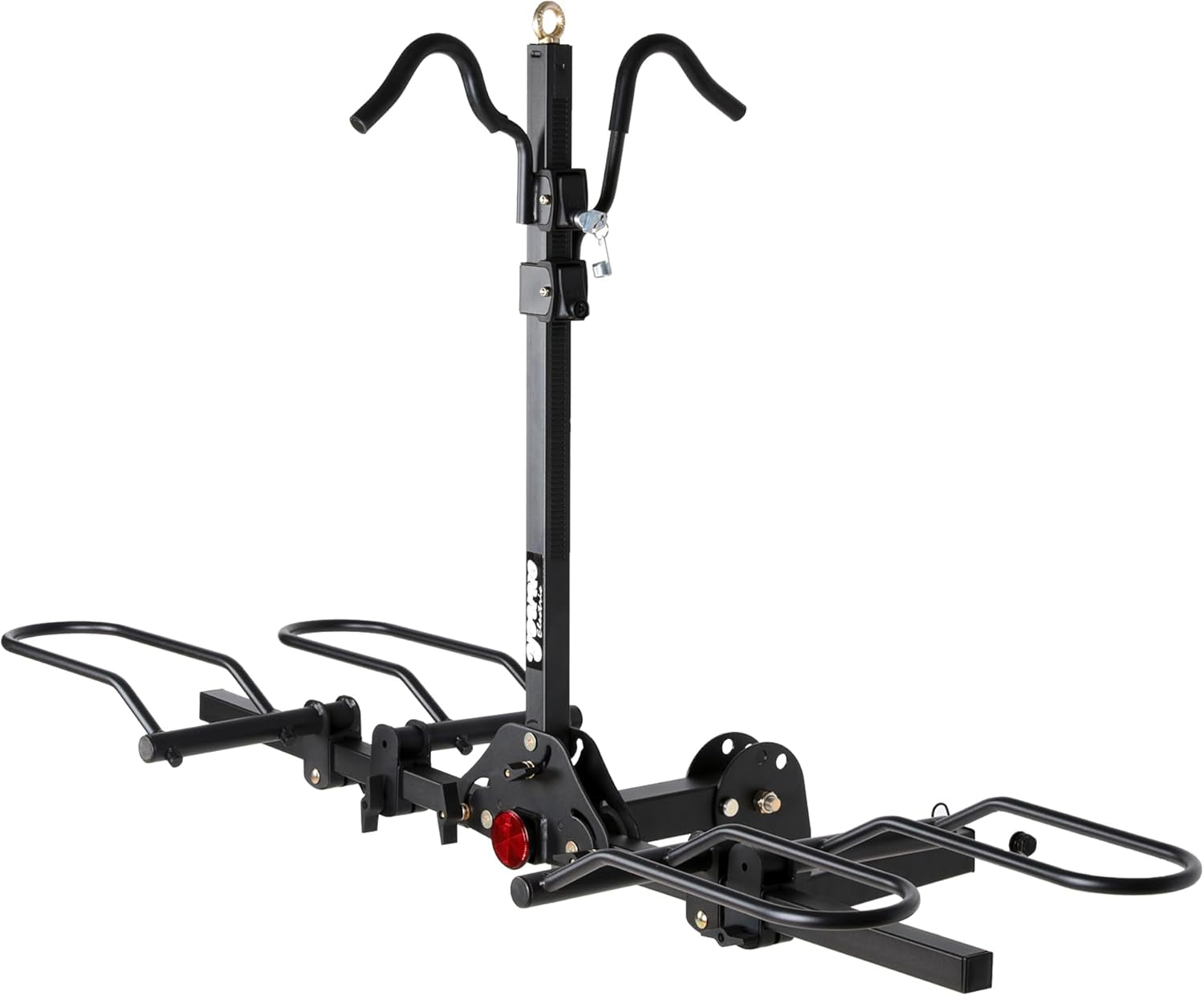 Young 2 Bike Rack Hitch Mount Foldable Platform Style, Bicycle Carrier for Cars Suvs Trucks Vans, 80 Lbs. Capacity