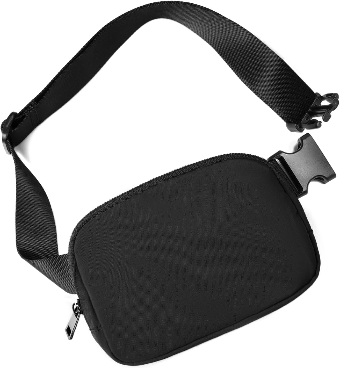 Belt Bag Fanny Pack Crossbody Bags with Initial Letter Patch Cute Stuff Birthday Gifts for Teenager Girls Cool Stuff for Teens Trendy Preppy Stuff for Teen Girls (Beige-A)