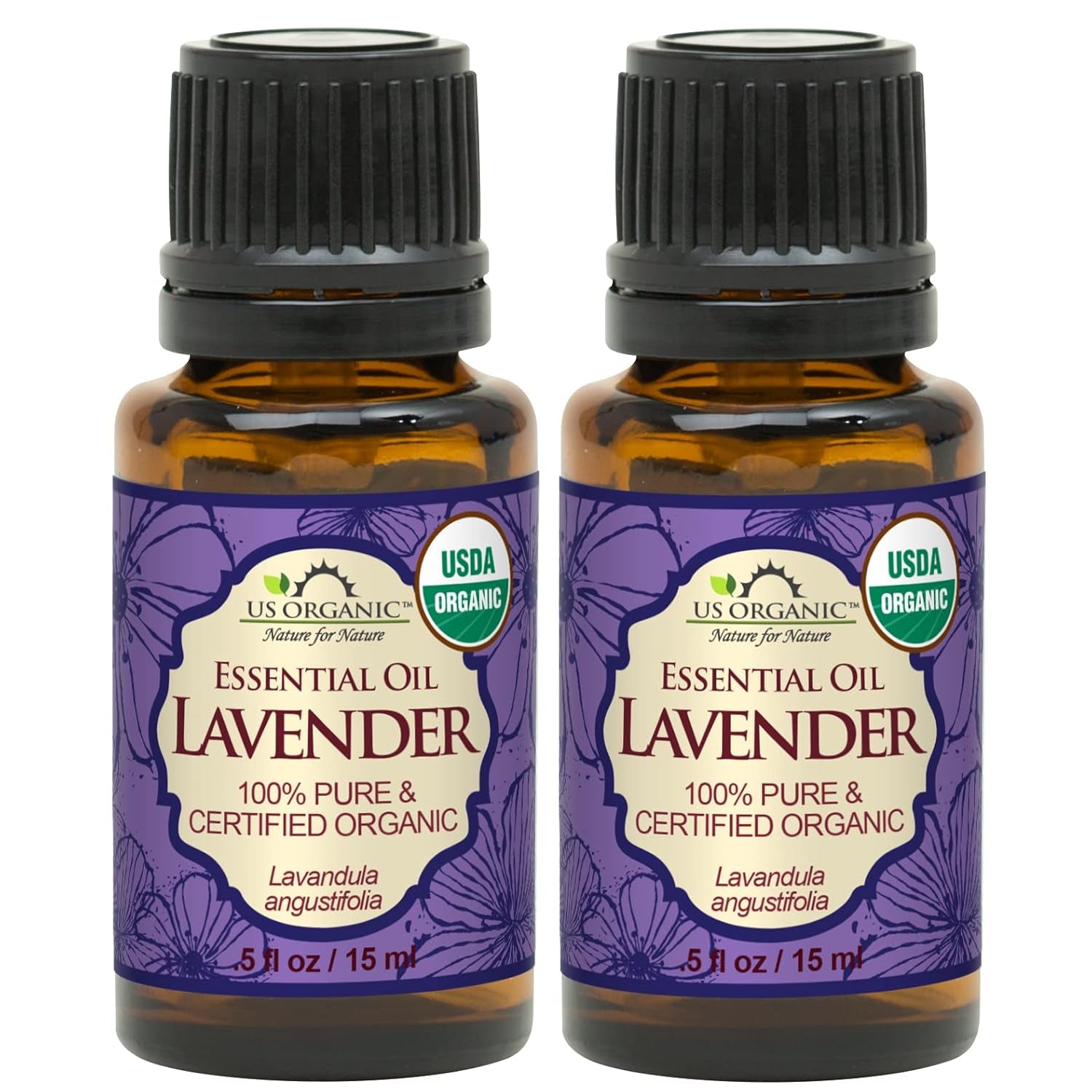100% Pure Peppermint Essential Oil - USDA Certified Organic - 10 Ml Pack of 2 - W/Improved Caps and Droppers (More Size Variations Available) TLBH