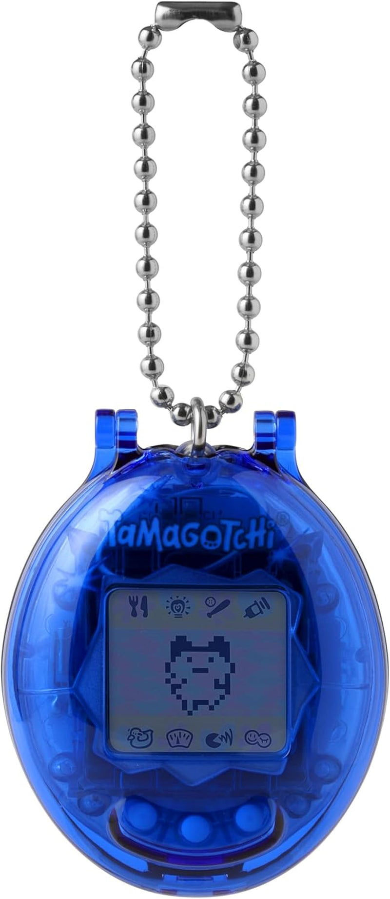 Bandai  Original Celebration Translucent Shell with Hard Case |  Original Cyber Pet 90S Adults and Kids Toy with Chain | Retro Virtual Pets Are Great Toys or Gifts for Ages 8+ BanUK