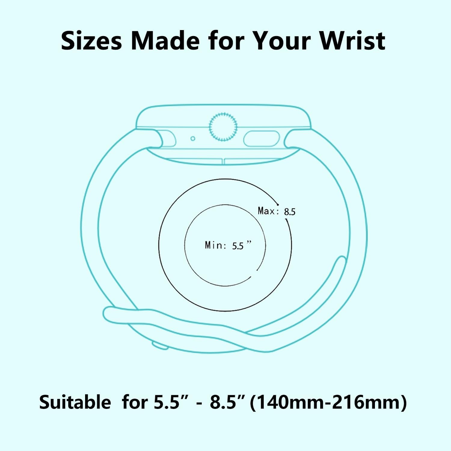 Bands Compatible with Samsung Galaxy Watch 46Mm /Galaxy Watch 3 LTE 45Mm/ Gear S3 Classic/ Gear Live/ Gear 2 R380 Watch Band, Replacement 22Mm Soft Silicone Sport Strap Wristbands for Women