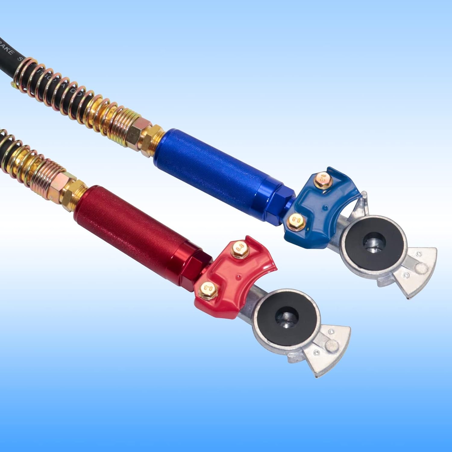 Glad Hand Handles, Air Glad Hand for Semi Trucks and Trailers with Extension Handles, Tractor Glad Hand Grips with Seals for Air Hose Freightliner TRUCK DRIVER