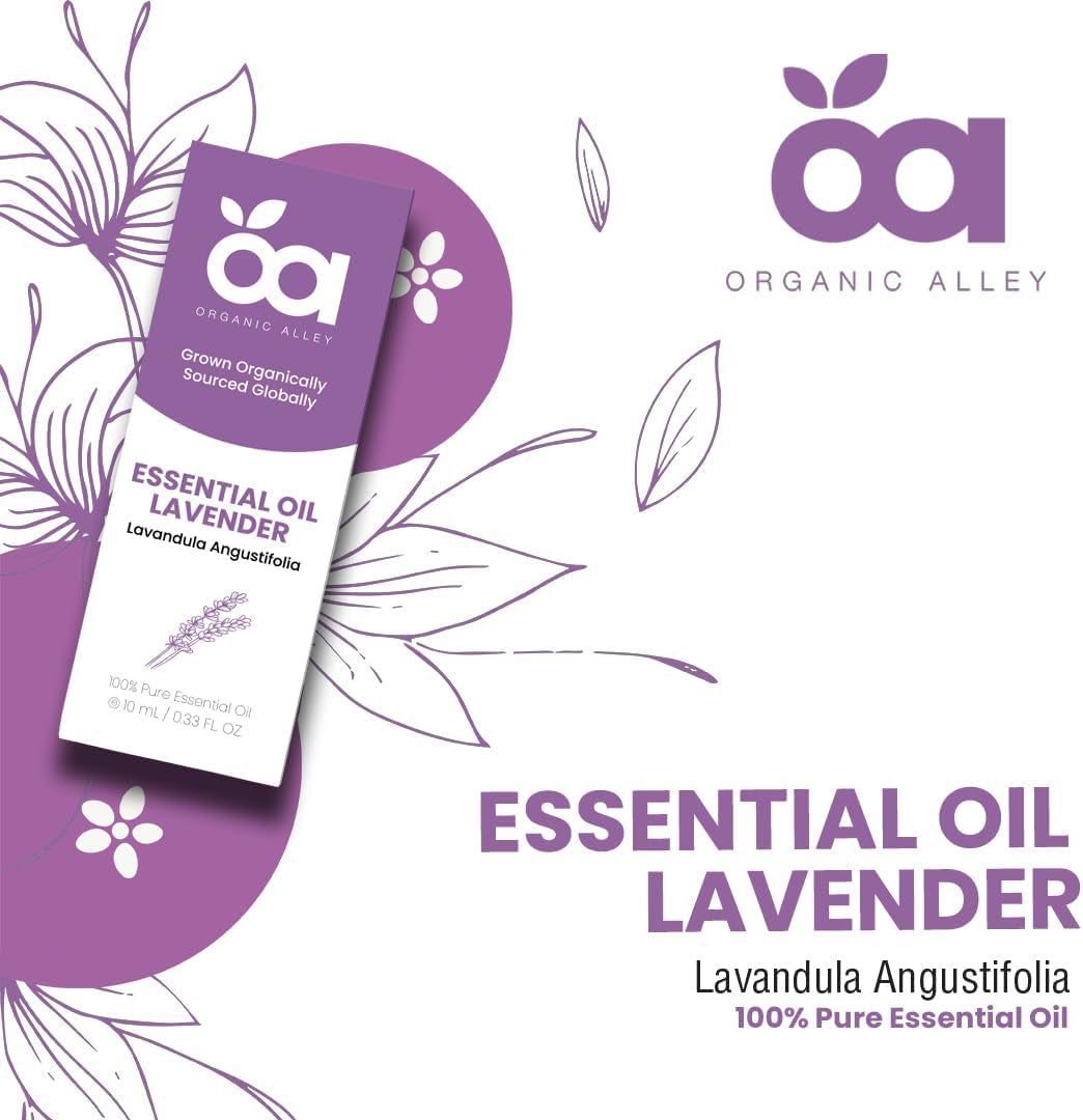 Lavender Essential Oil by  | 100% Pure Therapeutic Grade | Natural Aromatherapy Oil | Essential Oil for Relaxation | Lavandula Angustifolia (0.33 Fl Oz, Lavender) TLBH
