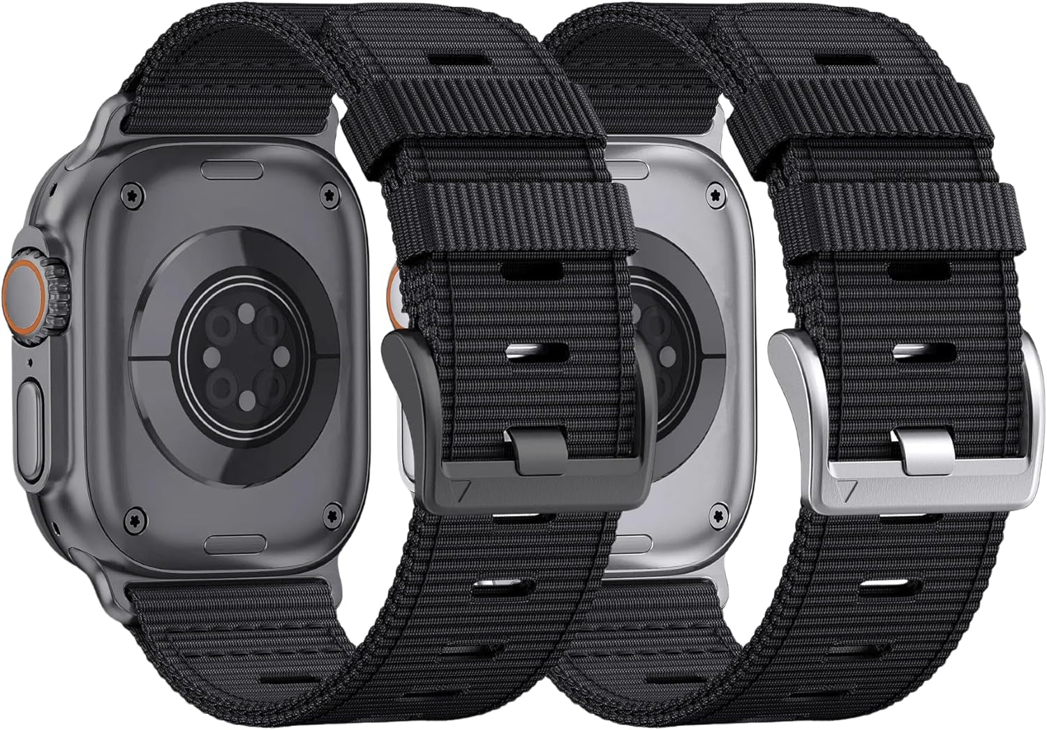 Nylon Quick Release Watch Bands for Apple Watch 49Mm 46Mm 45Mm 44Mm 42Mm, Adjustable Breathable Replacement Nylon Sport Loop Watch Straps for Apple Watch Ultra Band 10/9/8/7/6/Se/5/4/3/2/1/Ultra 2