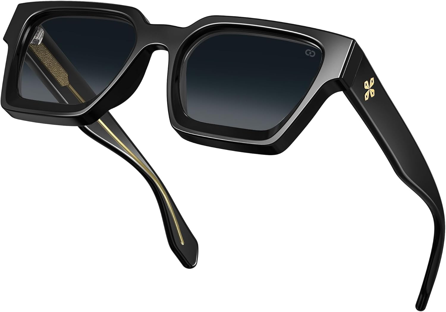 Fashion 100% UV400 Protection Rectangle TR90 Y2K Sunglasses Accessories for Women Men RIVER