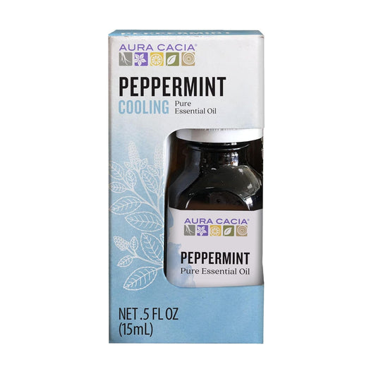 100% Pure Peppermint Essential Oil, 100% Pure Therapeutic Grade, 15 Ml in Box, Mentha Piperita TLBH