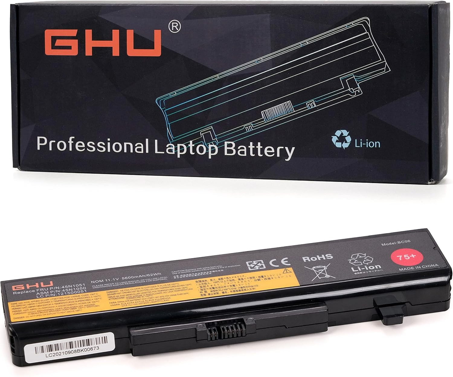 New Battery 44++ 9-Cell 94 WH 0A36307 0A36282 0A36283 0A36283 0A36307 Compatible with Lenovo Thinkpad Notebooks X220 X220I X230 0A36281 45N1027 45N1029