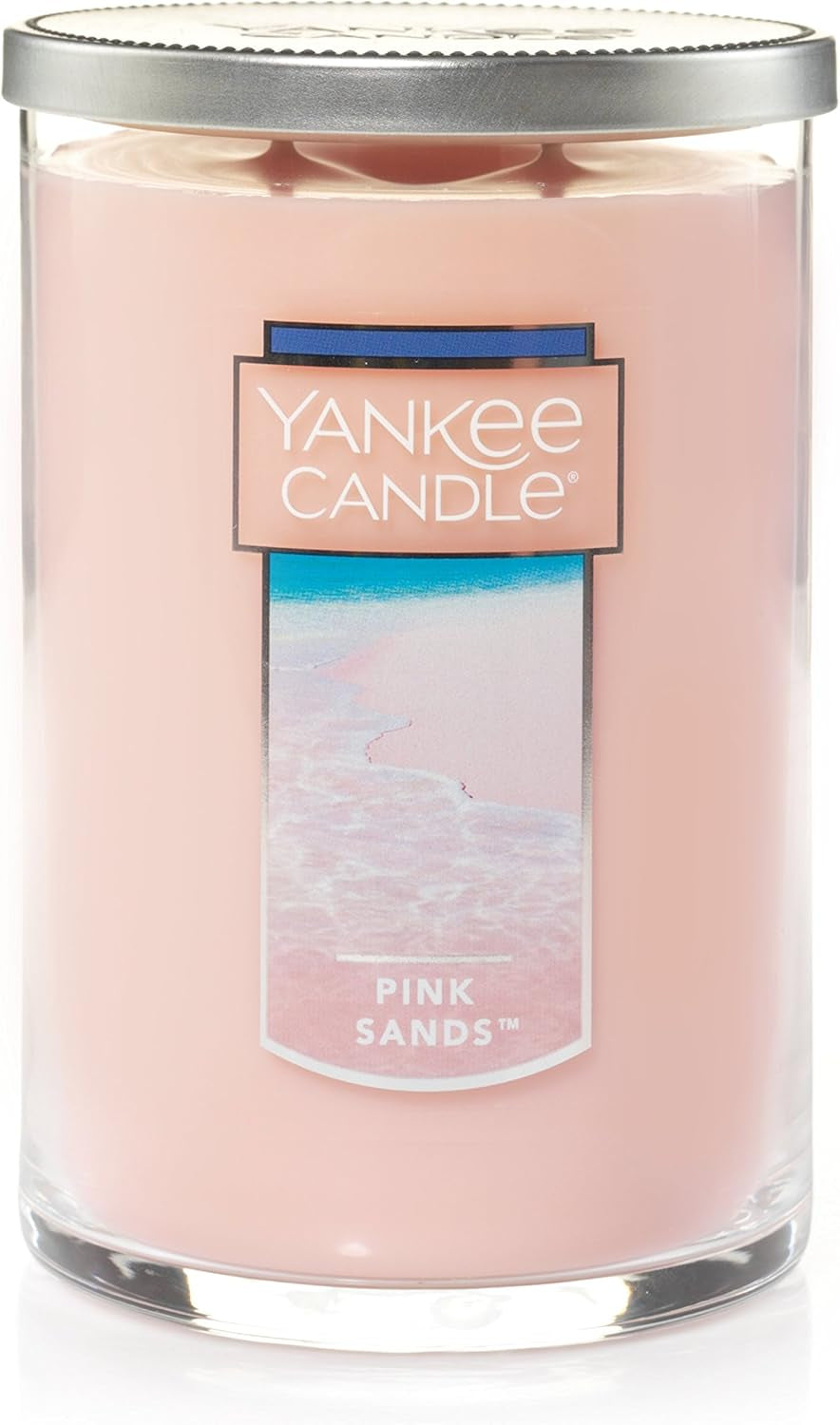 Pink Sands Scented, Classic 22Oz Large Jar Single Wick Candle, over 110 Hours of Burn Time, Perfect for Creating Relaxing Atmosphere