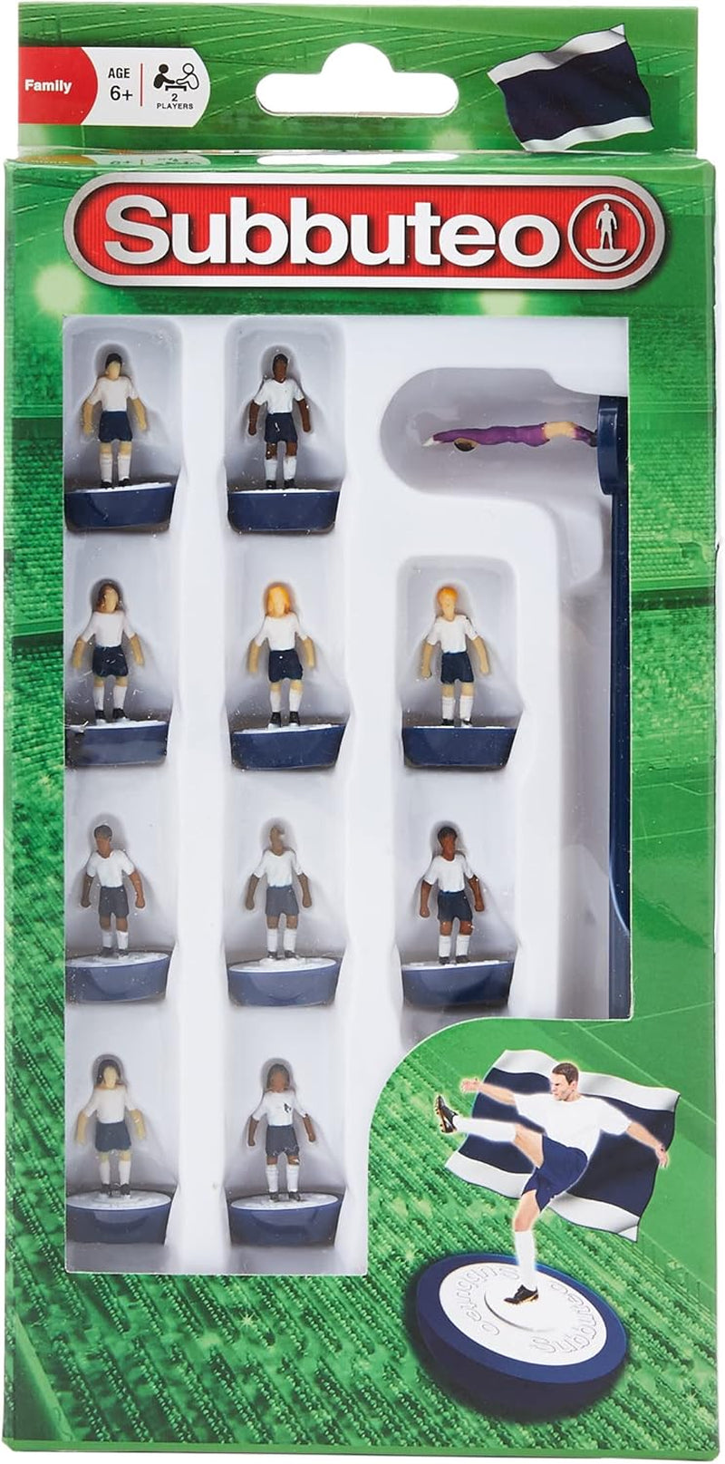 Subbuteo 3455 Player Set, White/Blue UKUK