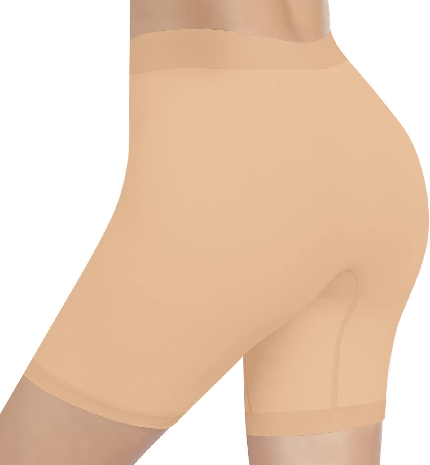 Slip Shorts Seamless Smooth Workout Yoga Bike Shorts for Women under Dresses