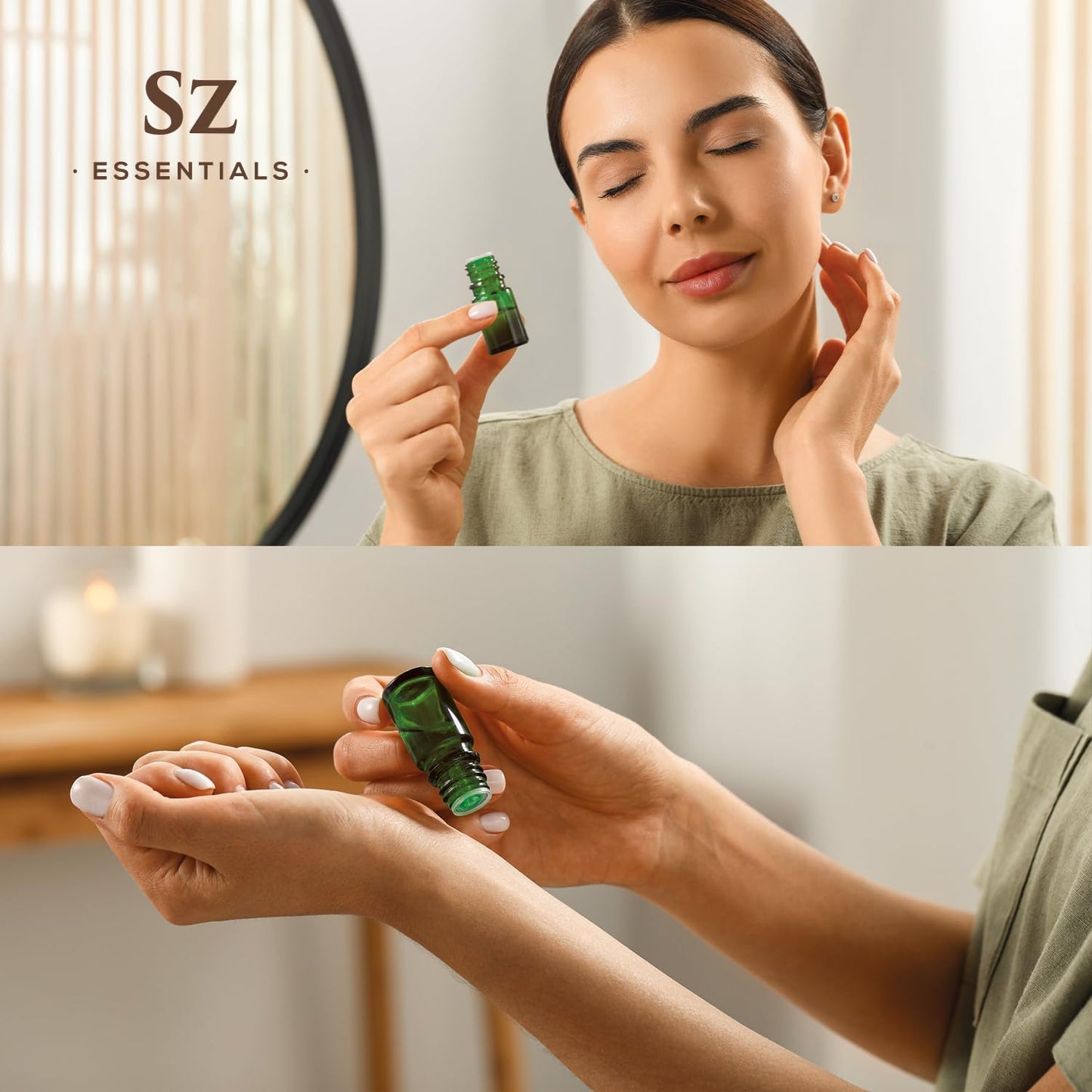 Peppermint Essential Oil - Sweet Candy Cane Scent! the Real Deal - 100% Pure and Natural - Undiluted - 5Ml TLBH