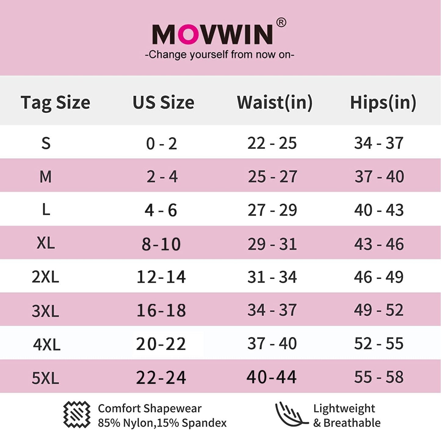 Shapewear for Women Tummy Control - Body Shaper Slimming Spanks