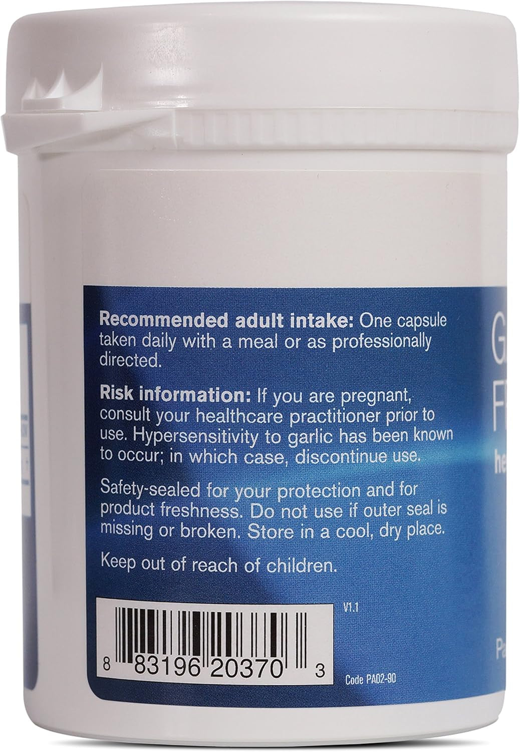 Garlic Freeze Dried | Supports Upper Respiratory Tract and Cardiovascular Health | 90 Capsules TLBH