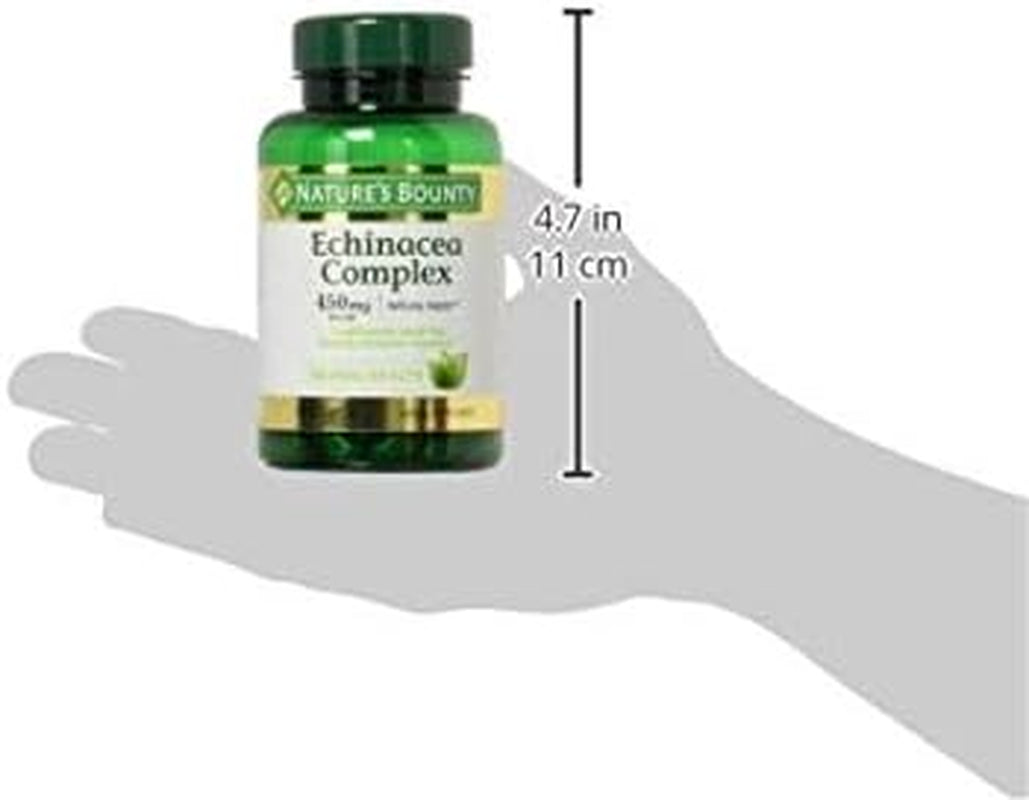 Echinacea Complex, Herbal Supplement, Supports Immune Health, 450 Mg, 100 Capsules TLBH