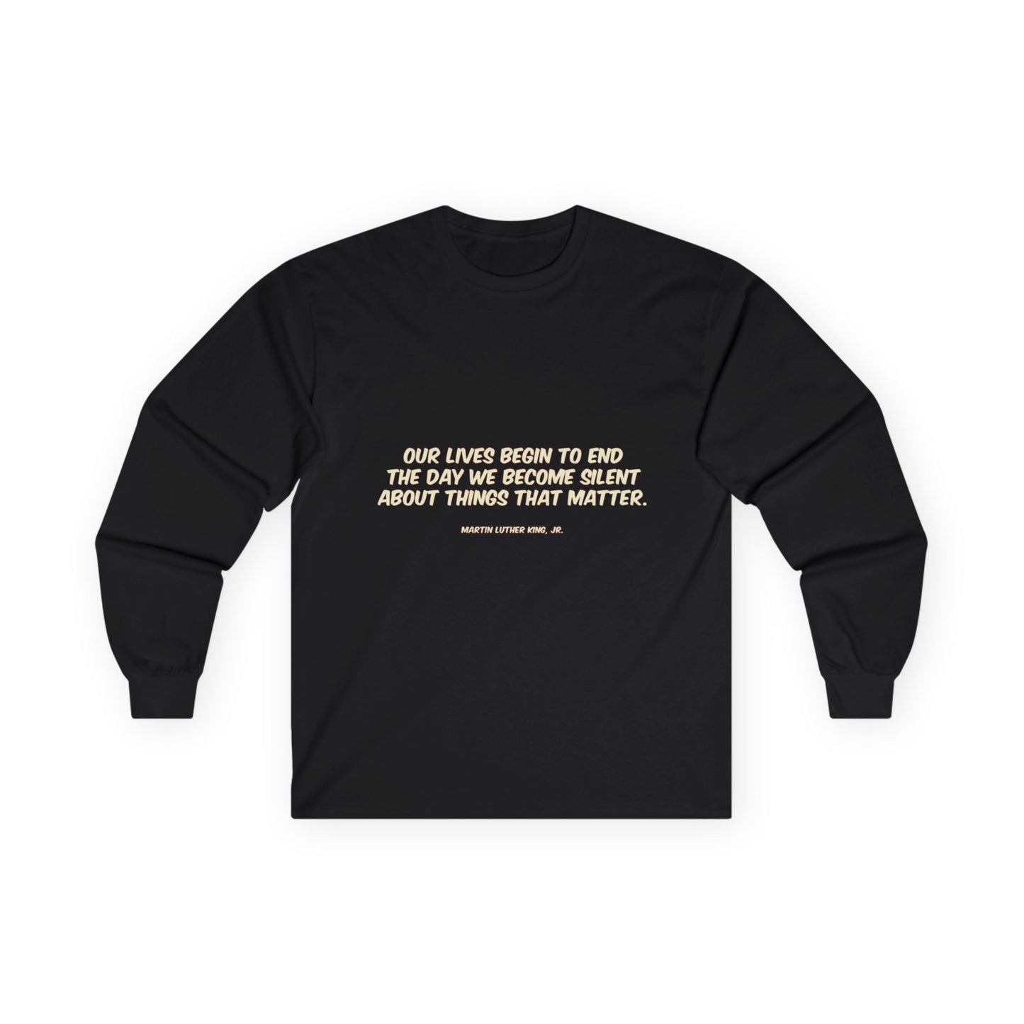 Anti-Sexual Assault Unisex Long Sleeve Tee