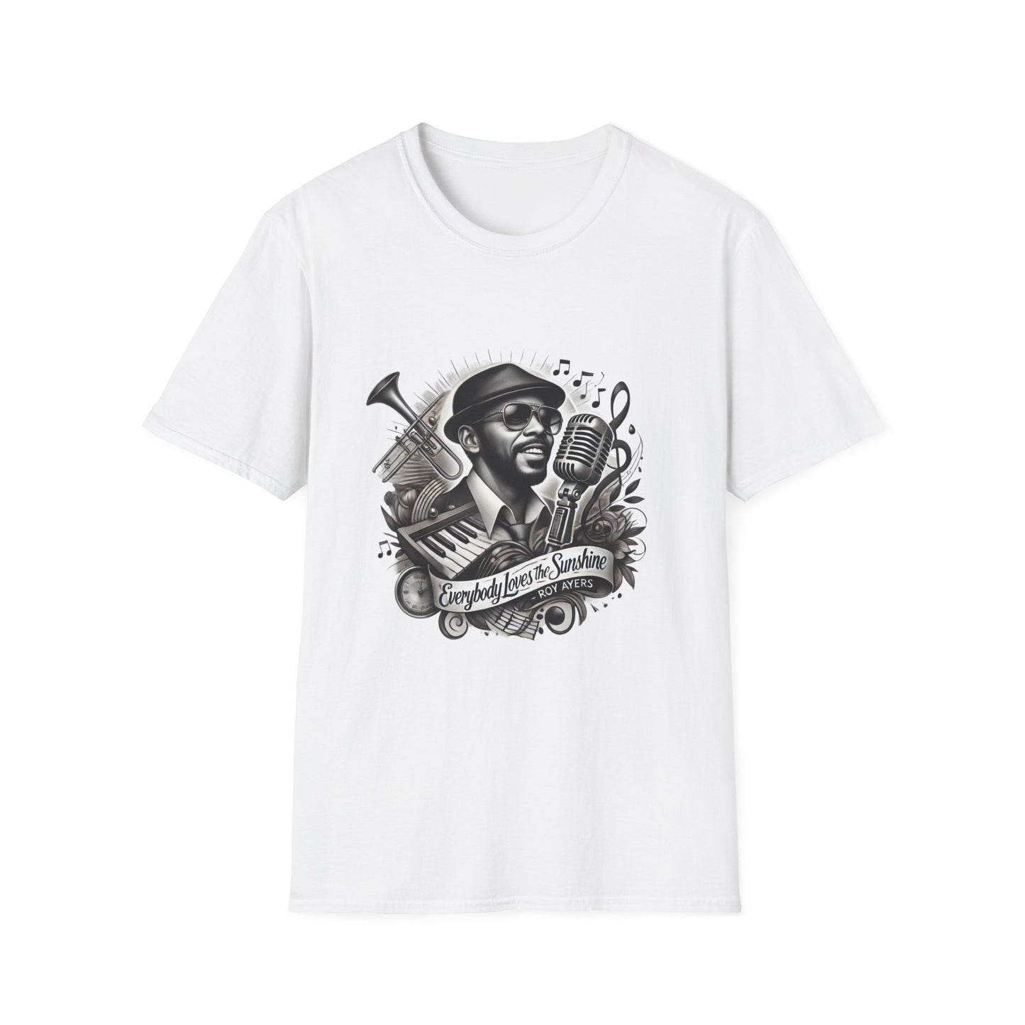 Roy Ayers Everybody Loves Sunshine Music T-Shirt | Unisex Softstyle Tee