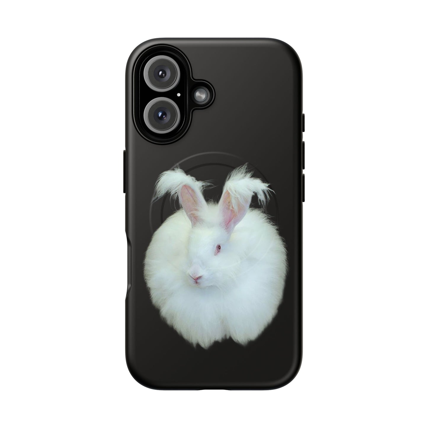 Angora Rabbit Tough Magnetic iPhone Cases