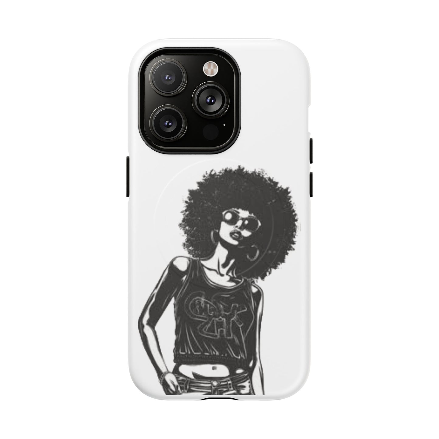 Afro Hip Hop Chic Tough Magnetic Cases