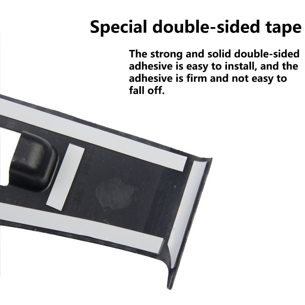 Carbon Fiber Interior Door Window Switch Panel Cover Trim Decoration Accessories for Tesla Model 3 2017-2023/Model Y 2020-2023