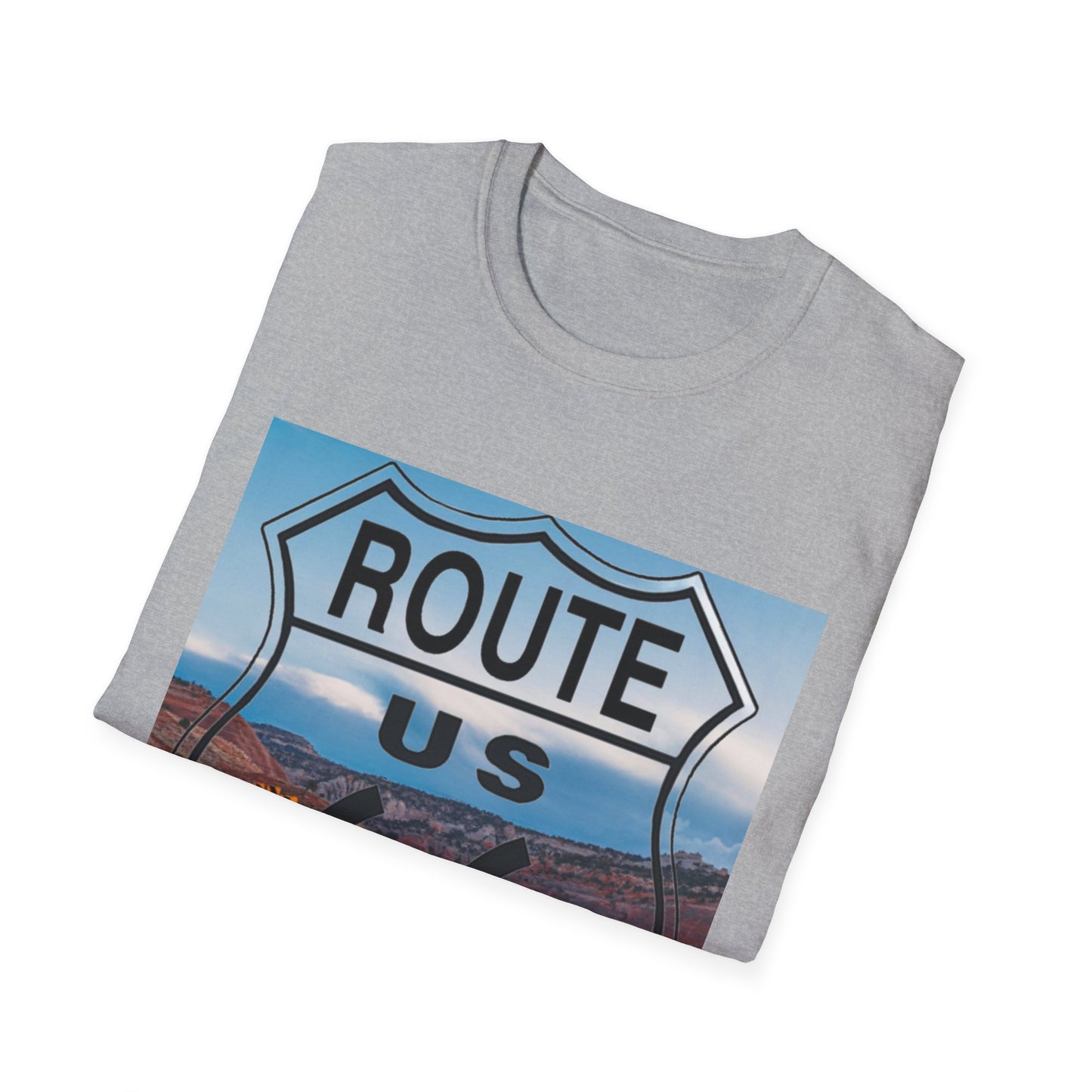 ROUTE 66 HIGHWAY T-Shirt - Retro Travel Tee