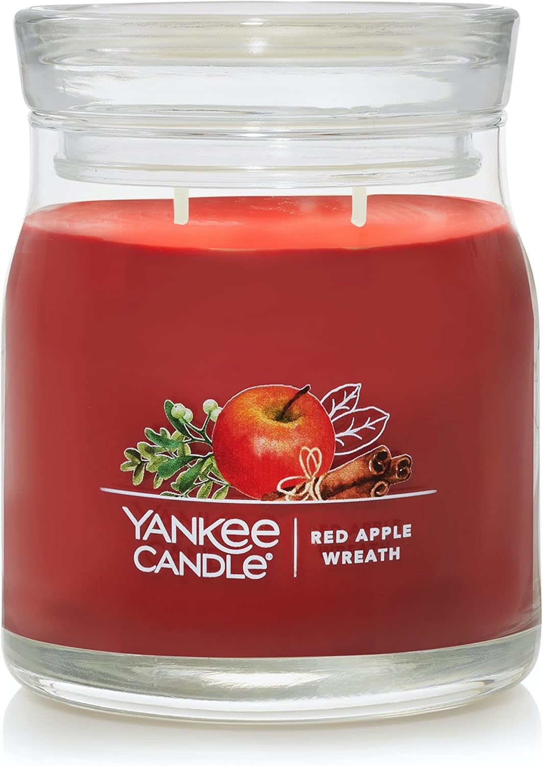 Balsam & Cedar Scented, Classic 22Oz Large Jar Single Wick Candle, over 110 Hours of Burn Time, Ideal Holiday Gift