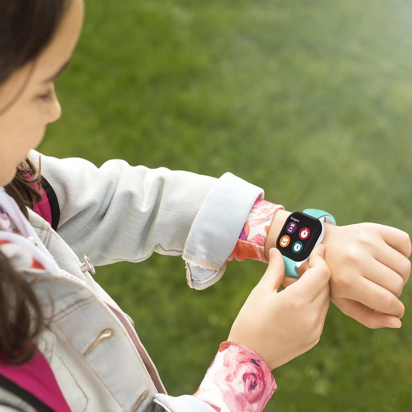 20MM Kids Size Watch Band Compatible with Gizmo Watch Band for Kids & Gabb Watch 3/2/1 & Sync up Kids Watch,Soft Silicone Cute Printed Strap Wrist Band for Gizmo Watch 3/2/1 Replacement for Boys Girls