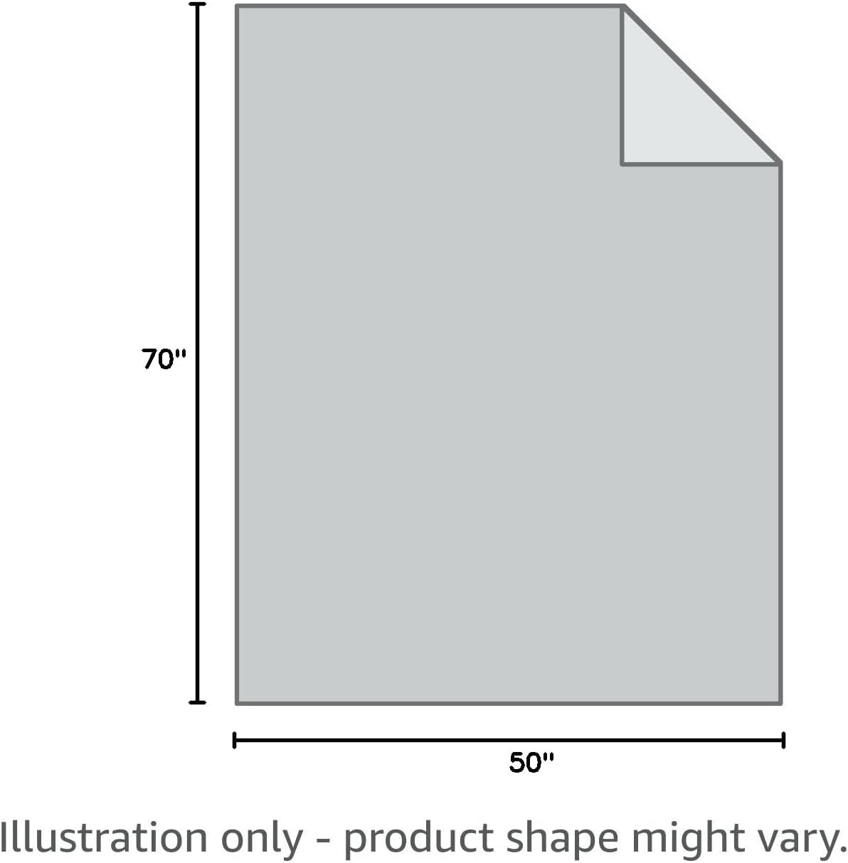 Black Fleece Blanket for Couch - Super Soft Cozy Blankets for Women, Cute Small Blanket for Girls, 50X70 Inches