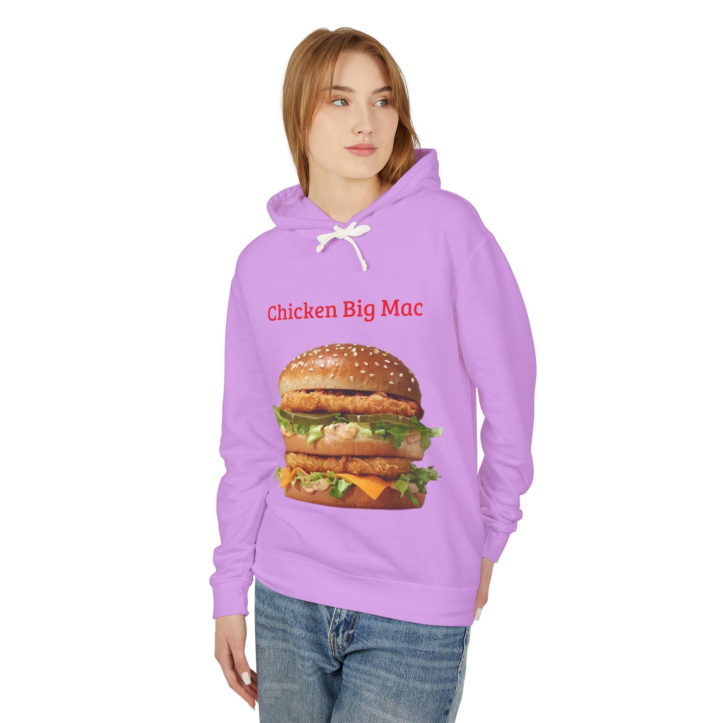 Chicken Big Mac Unisex Hooded Hoodie Sweatshirt