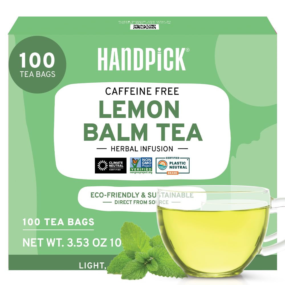 Holy Basil Tea Bags (100 Count) - Caffeine Free, Non-Gmo Tulsi Leaves - round Herbal Tea Bags TLBH