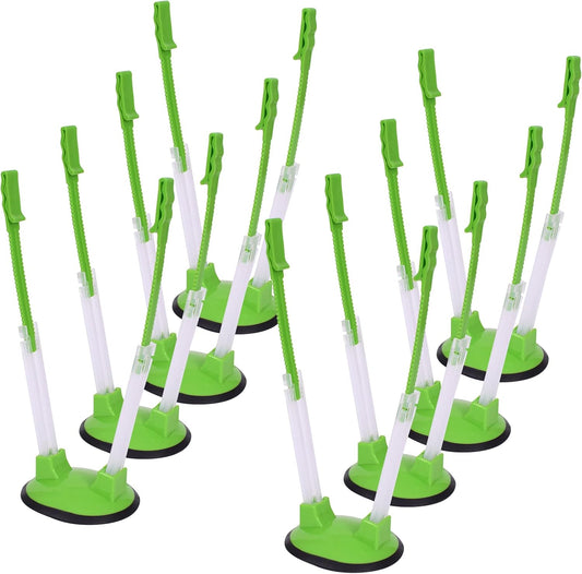 Baggy Rack - (8 Pack),Food Storage Bags Clip, for Food Prep Bag/Plastic Freezer Bag/Ziploc Bag Holder Stand,Meal Planning/Prep Bag Holders. TLBH