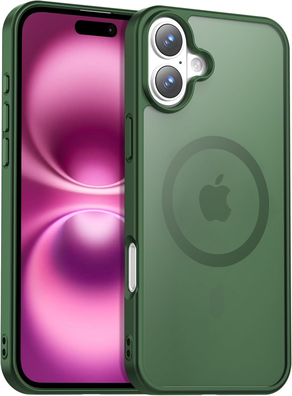 for Iphone 16E Case, [Compatible with Magsafe][Anti-Yellowing][Military-Grade Protection] Shockproof Slim Magnetic Phone Sleeve for Iphone 16E 6.1'', Clear