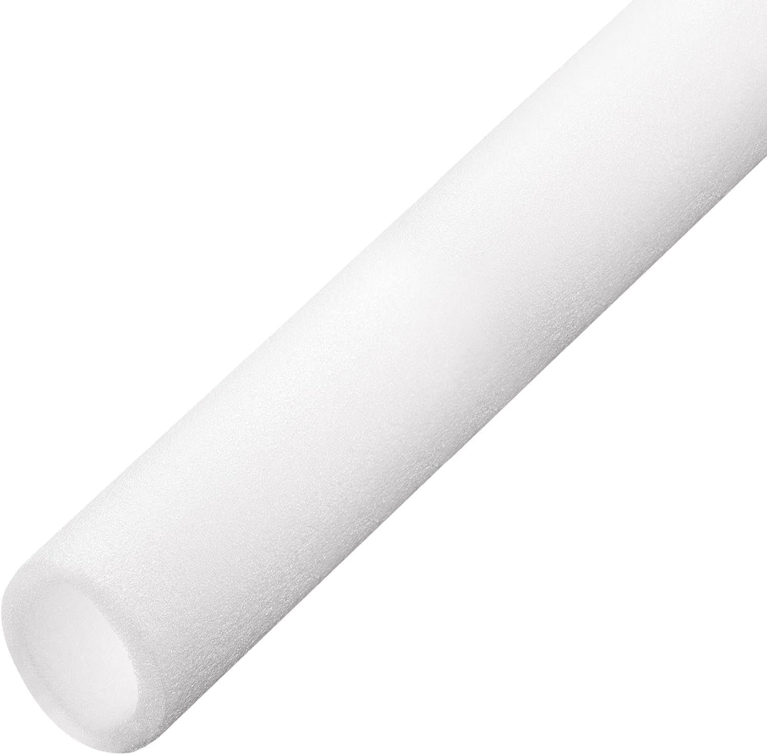 Foam Tube Pipe Insulation Freeze Protection Cover 3.28 Ft Length 1.57In ID 2.36In OD Pipe Insulation Kits White 1 Pack