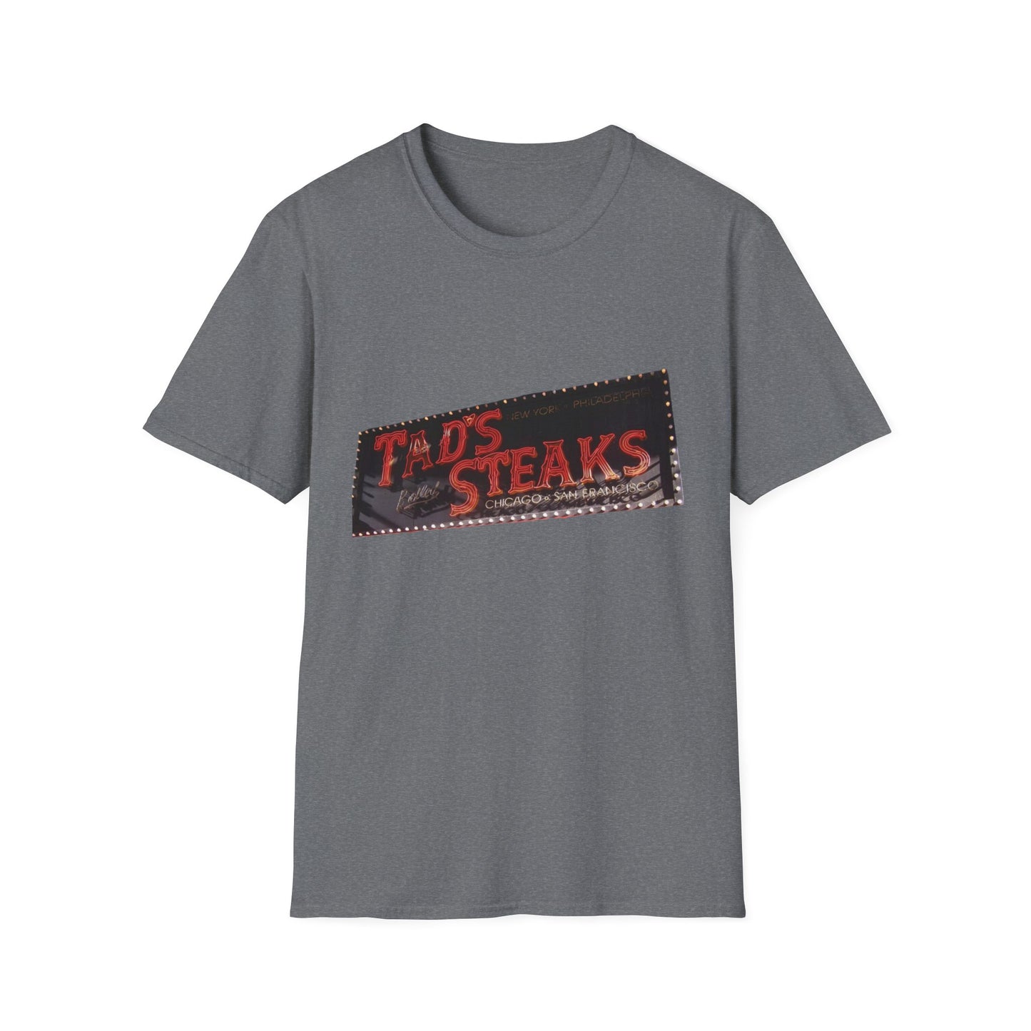 Tad's Steaks [gone] Times Square New York, NY Unisex Softstyle T-Shirt